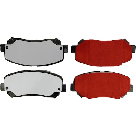 Centric Parts Pq Pro Disc Brake Pads, 500.16403 500.16403